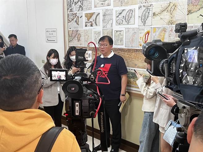 国民党立委李德维则说，中华民国不需要去挑衅任何人，我们不挑衅中国大陆也不挑衅其他国家。（游念育摄）