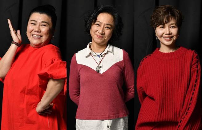 林美秀（左）、楊麗音及于子育3位國民媽媽聊到又哭又笑。（鏡電視提供）