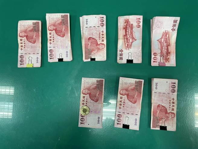 桃园一名潘姓男子在大园一间加油站偷窃近万元钞票后，跑去三温暖「松一下」，不久后就被警方逮捕。（翻摄照片／蔡明亘桃园传真）