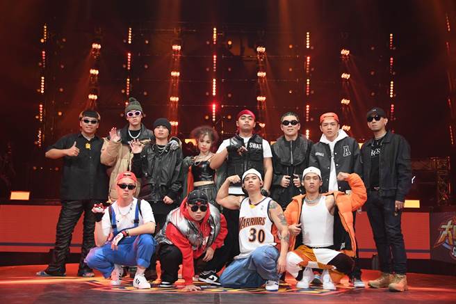 《大嘻哈时代2》最终12强选手。（三立提供）