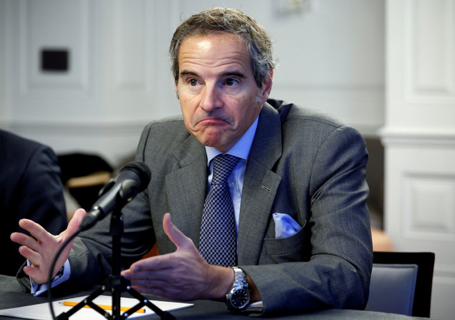 国际原子能总署（IAEA）署长葛罗西（Rafael Grossi）。(图/路透社)