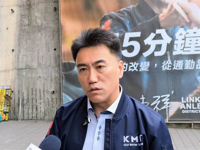 对于国民党选策会的争议，基隆市议员林沛祥直指国民党最大的敌人是时代潮流。（张志康摄）