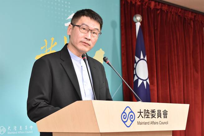 陆委会副主委梁文杰。（陈冠宇摄）