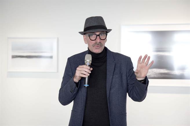 法国视觉艺术家季勇来臺担任华梵大学国际艺术村驻校艺术家。（华梵大学提供）