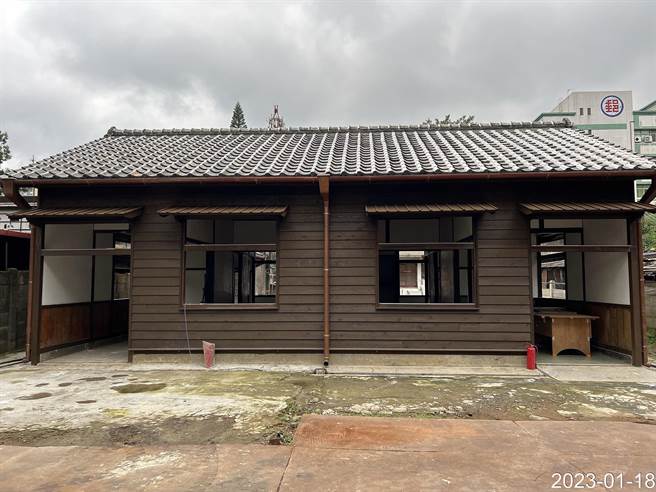 竹东林务局第1期整修工程预计今年5月前完工，以修旧如旧的模式来整建。（新竹林区管理处提供／邱立雅竹县传真）