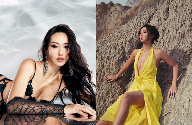 女星蔷蔷外型亮丽。（图／蔷蔷facebook）