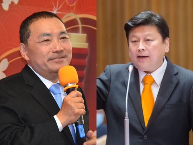 新北市長侯友宜（左）、立委傅崐萁（右）。（合成圖／本報資料照）