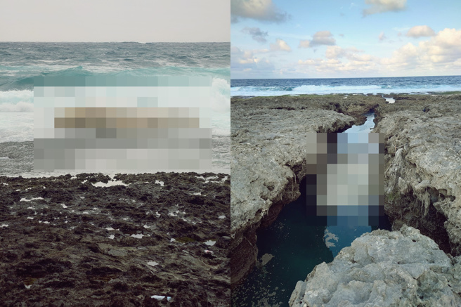 台东县兰屿民眾日前在野银冷泉附近，发现一具抹香鲸的尸体，于是通报相关单位。（图／兰屿大小事（112年）／简铭柱翻摄）