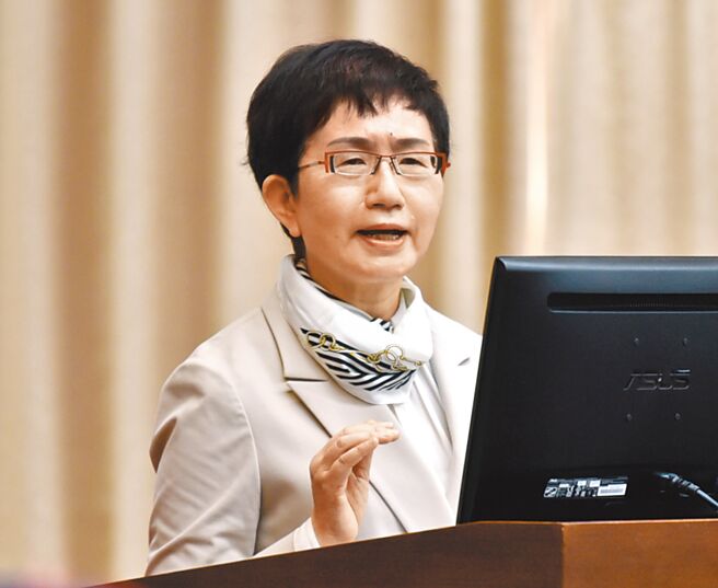 財政部長莊翠雲　圖／顏謙隆