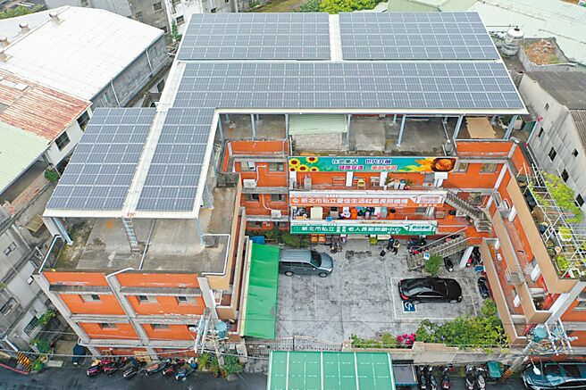 天晴能源为客户建置的太阳光电系统。图／天晴提供