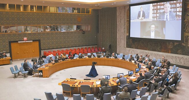 联合国安理会14日审议乌克兰问题，中国常驻联合国副代表耿爽发言表示，个别国家政客患上「中国恐惧症」是对中国的错误认知、战略误判和政治操弄。（中新社）