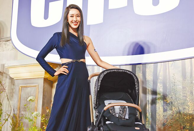 隋棠昨出席记者会，提到之前「恶邻事件」的后续。（陈俊吉摄）