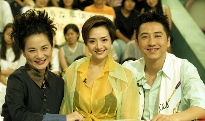 叶子楣曾来台上《超级星期天》。（图／中时资料照片）