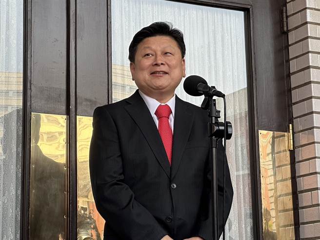 國民黨立委傅崐萁。(邱新博攝)