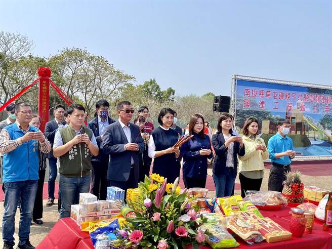 南投县府将斥资5000万元打造「草屯亲子共融游憩运动公园」。（杨静茹摄）