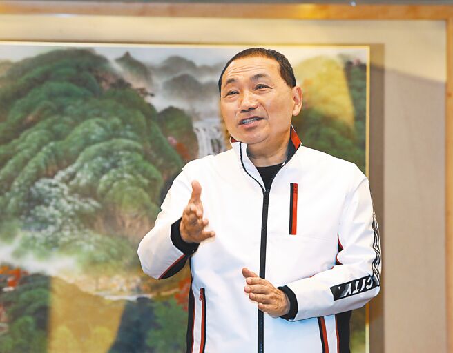 新北市长侯友宜。（刘宗龙摄）