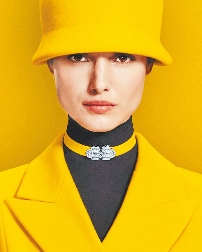 宝诗龙以伊莉莎白二世的胸针为灵感设计的Lemon Slice颈炼，960万元。（Boucheron提供）