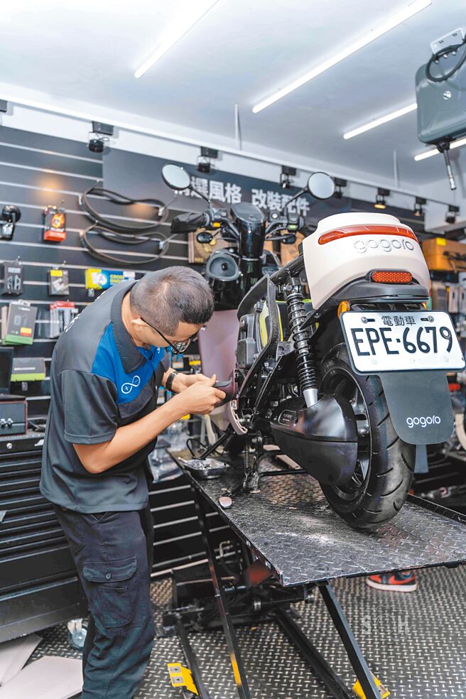 Gogoro全新店型「Gogoro 社区店」选择设在离车主最近的地方，提供最专业的服务。（吴松翰摄）