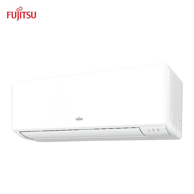 全國電子的富士通一對一壁掛變頻冷暖，定價3萬1930元，促銷價2萬8500元，享原廠現折2000元，再送16吋DC扇。（全國電子提供）