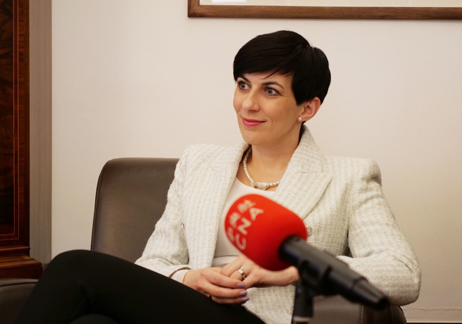 捷克眾议院议长艾达莫娃即将率领史上最大代表团访问台湾。（图／中央社）