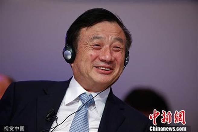 华为创办人任正非。(中新社)