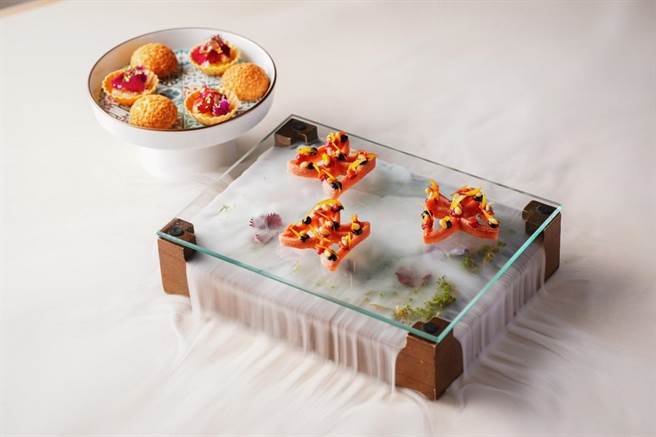 Papillon法式餐厅精致餐点。（Papillon法式餐厅提供）