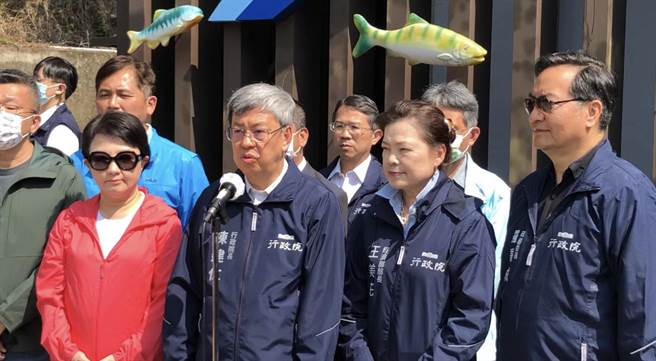 行政院长陈建仁强调，政府预算实际上都有经过立法院的审议通过，我们在执行的时候，依法执行也接受国会的监督。（陈世宗摄）