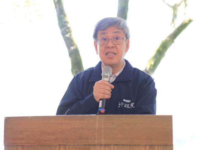 行政院长陈建仁强调，台湾水库蓄水量及抵挡旱情的能力，已较百年大旱时期更加坚韧。(陈世宗摄)