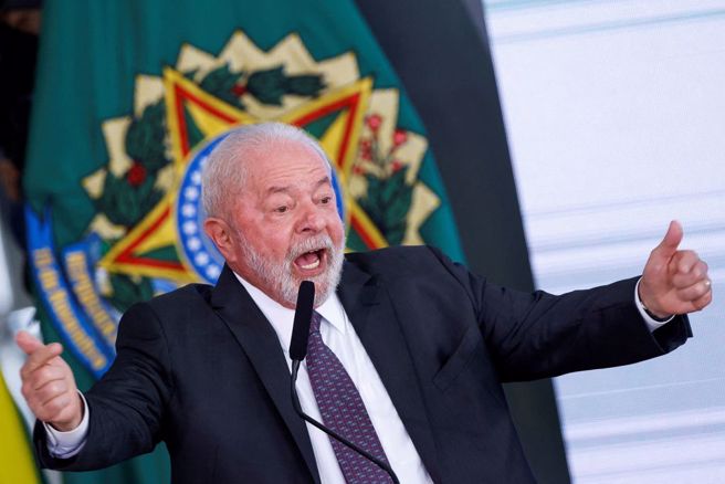 巴西总统鲁拉（Luiz Inácio Lula da Silva）。（图／路透社）