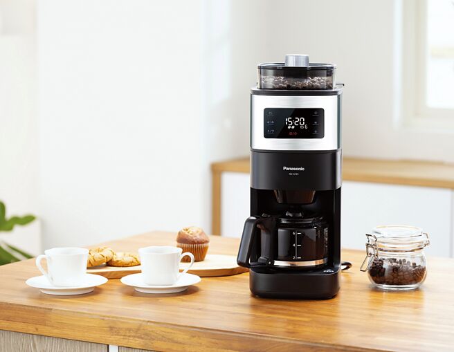 Panasonic全自动美式咖啡机新上市，满足追求咖啡口感又想兼顾荷包的消费族群。图／Panasonic提供