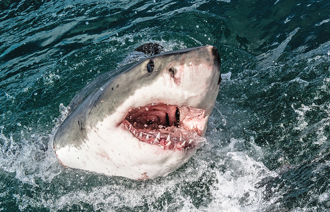 男玩海上拖曳傘 下秒衝出猛鯊一口咬爛腳骨