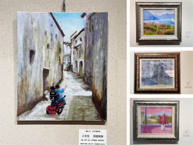 江永旭参展作品。(慈济医院提供)