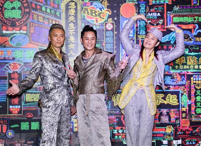 草蜢小巨蛋演唱会昨晚顺利落幕。（罗永铭摄）