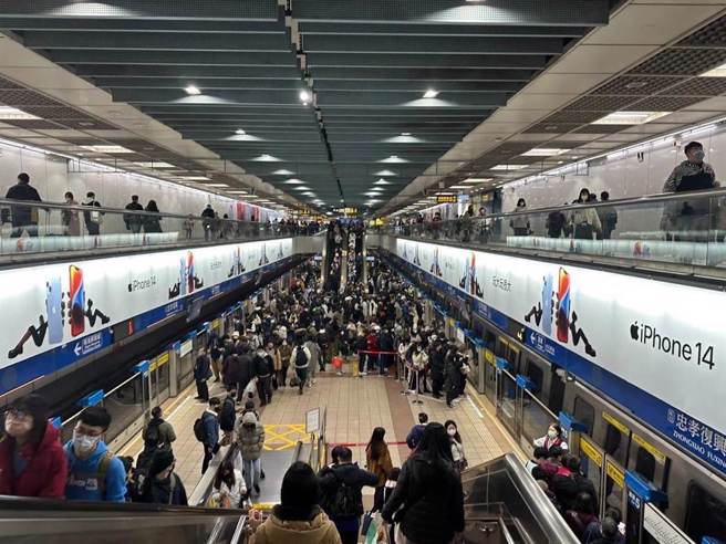 台北捷運示意圖。（本報資料照片）