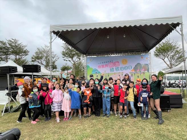 响应世界结核日，台东县卫生局举办「你我共防治．结核没法度」活动。（蔡旻妤摄）