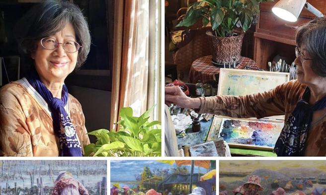 简秀枝》八旬艺术家萧芙蓉的《青蚵仔嫂》风情