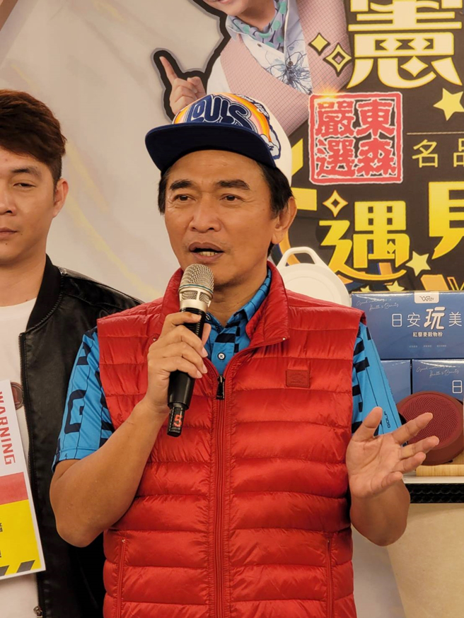 吳宗憲表示有邀辛龍出來社會替大家服務。（圖／讀者提供）