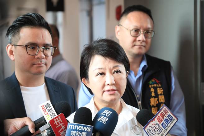 针对水情持续严峻，台中市长卢秀燕呼吁中央料敌从严。(林欣仪摄)