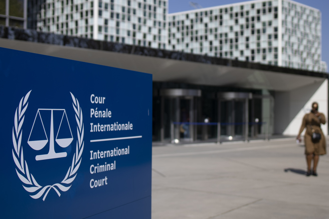 海牙国际刑事法院（ICC）。(图/美联社)