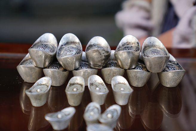 清朝灭亡后，古代大量发行的银两大多有3种去处。（示意图／达志影像）