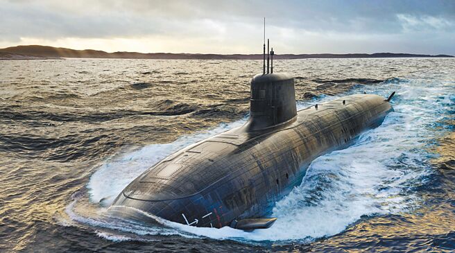 澳洲政府宣布在AUKUS伙伴关系下，採购常规核动力潜舰。（摘自澳洲国防部官网）