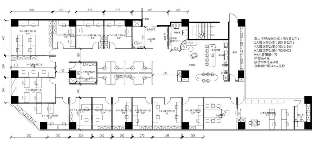 平面圖提供_陳嘉民建築空間設計。