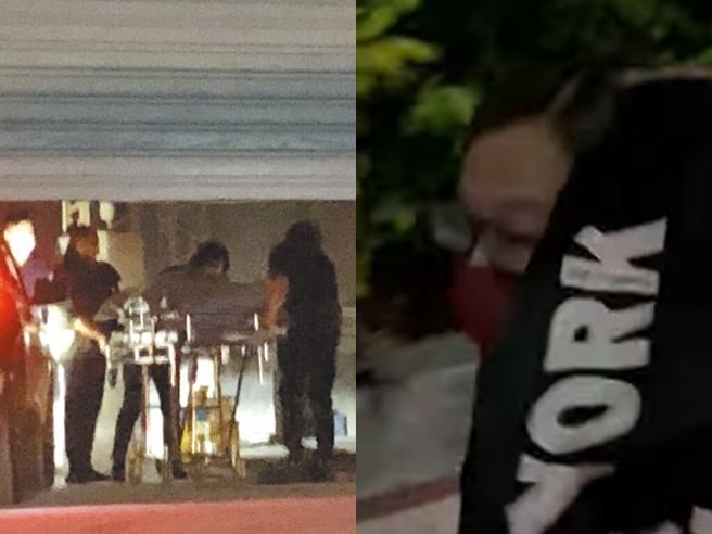 警方发现封尸的桶子被倒入6包水泥，每包约50公斤，瘦小的蔡女不可能独自完成，不排除有共犯，但警方目前仍无确切证据。（翻摄照片）