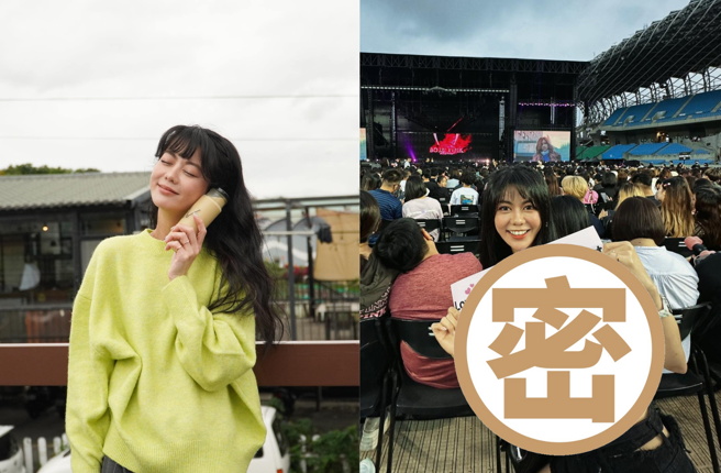 白痴公主日前去朝圣BLACKPINK演唱会。（图／撷取自白痴公主 IG）