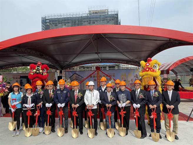 声宝集团与新北市府携手建立的「橘青春」银髮宅，全栋116间房，只租不售，预计可造福126位乐龄长者，创造500个就业机会，全案将于2025年底完工。（蔡雯如摄）