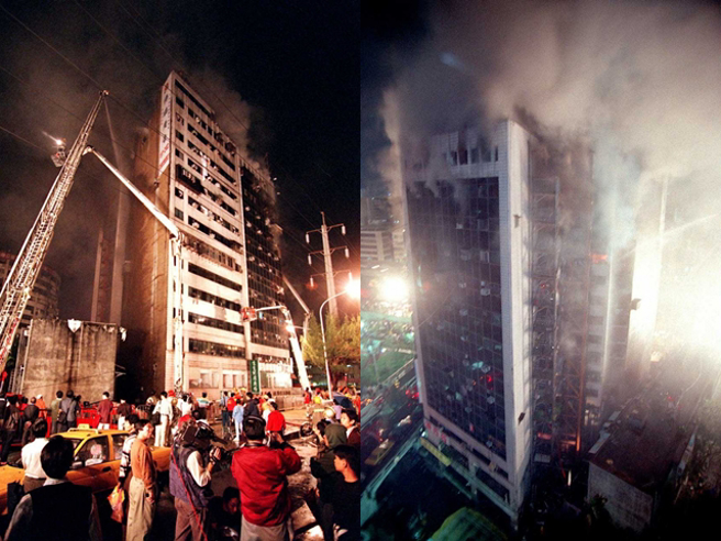 中山区大楼34年已夺走25条人命，其中1984年火灾夺走19条人命，2年后又发生着名「烧肉粽事件」，此后轻生、灵异事故频传。（中时资料照）