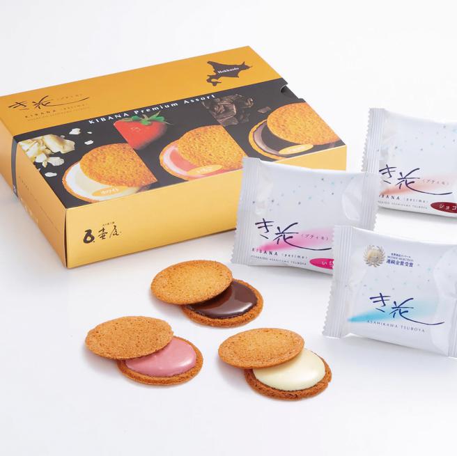 SOGO忠孝馆日本展初登场－壶屋杏仁白巧克力夹心饼乾，899元／盒。（SOGO提供）