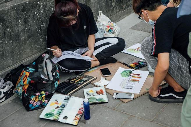 「绘屏东写生嘉年华」于4月2日举办。(屏东县文化处提供)