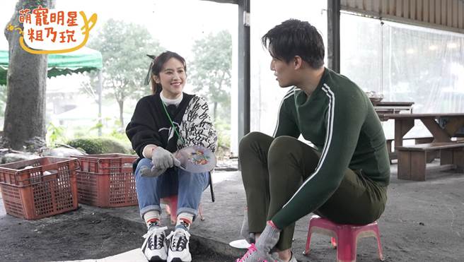 徐新洋（右）与吴姗儒（Sandy）首度公开与另一半相识过程。（TVBS提供）