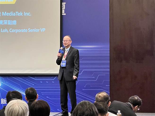 联发科资深副总陆国宏指出，台湾IC设计需要优质理工人才，却受人才短缺衝击，应分配教育资源，鼓励性向符合的学生，包含女生往理工科发展。（王惠慧摄）